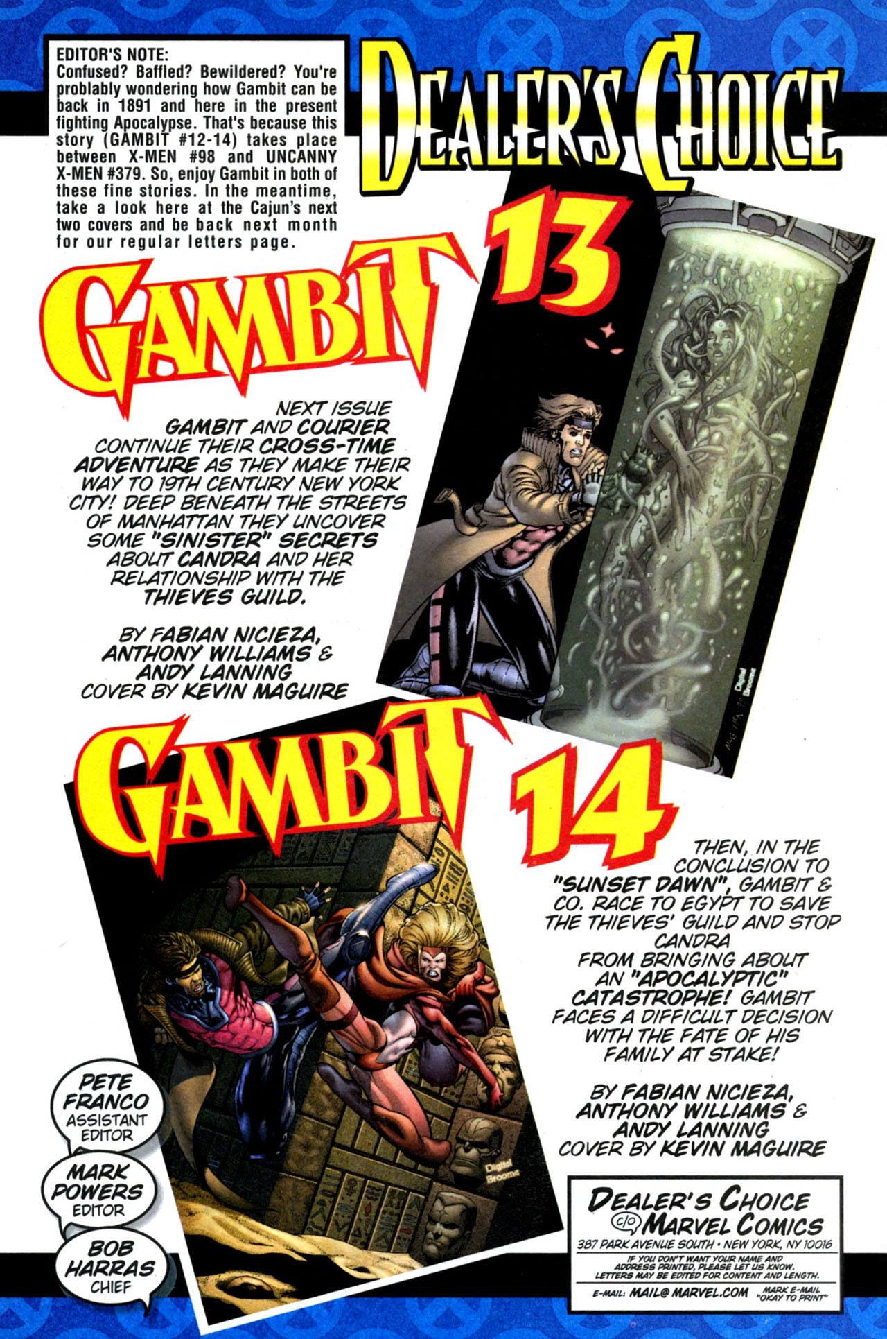 Read online Gambit (1999) comic -  Issue #12 - 42