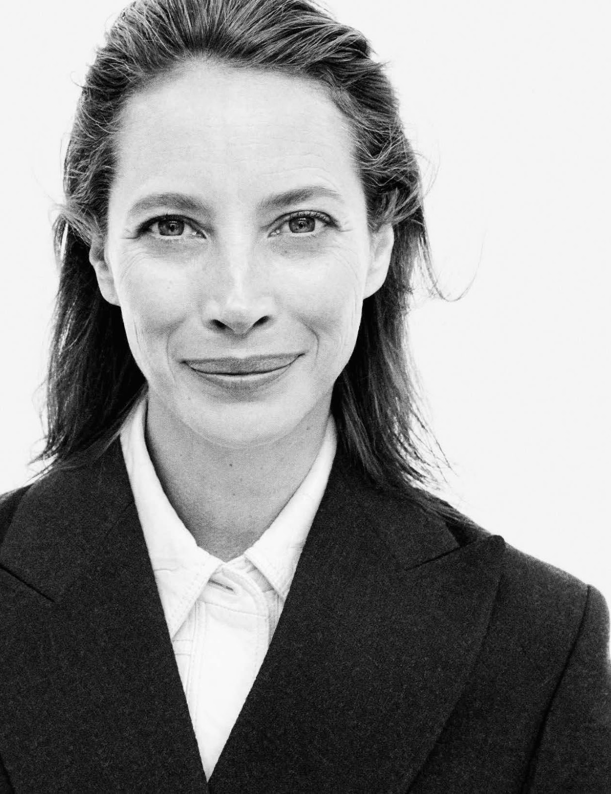 Christy Turlington in Vogue Germany October 2017 by Daniel Jackson