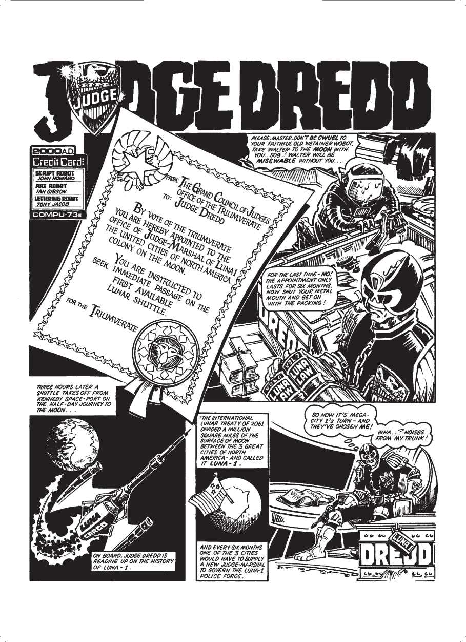 Read online Judge Dredd: The Complete Case Files comic -  Issue # TPB 1 - 199