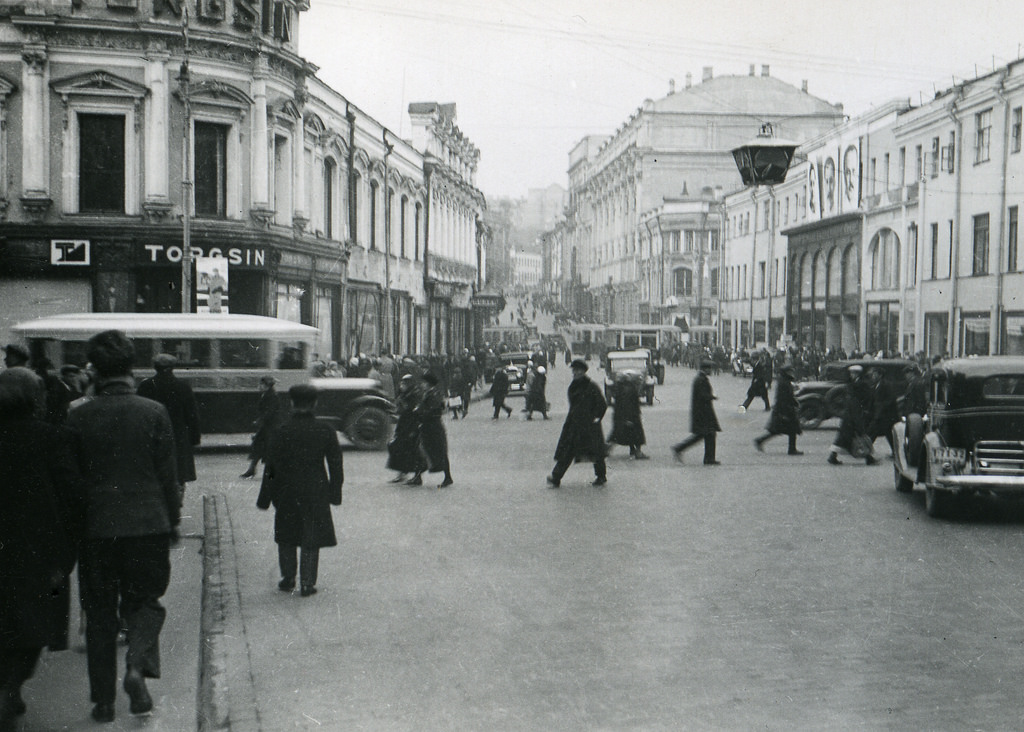 Photos of Moscow in 1930s