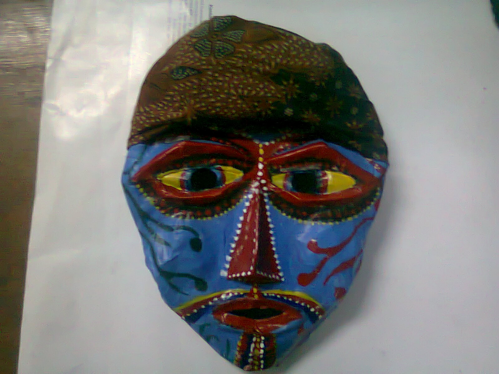 berbagi bersama doddi Membuat Topeng dari Kertas Karton