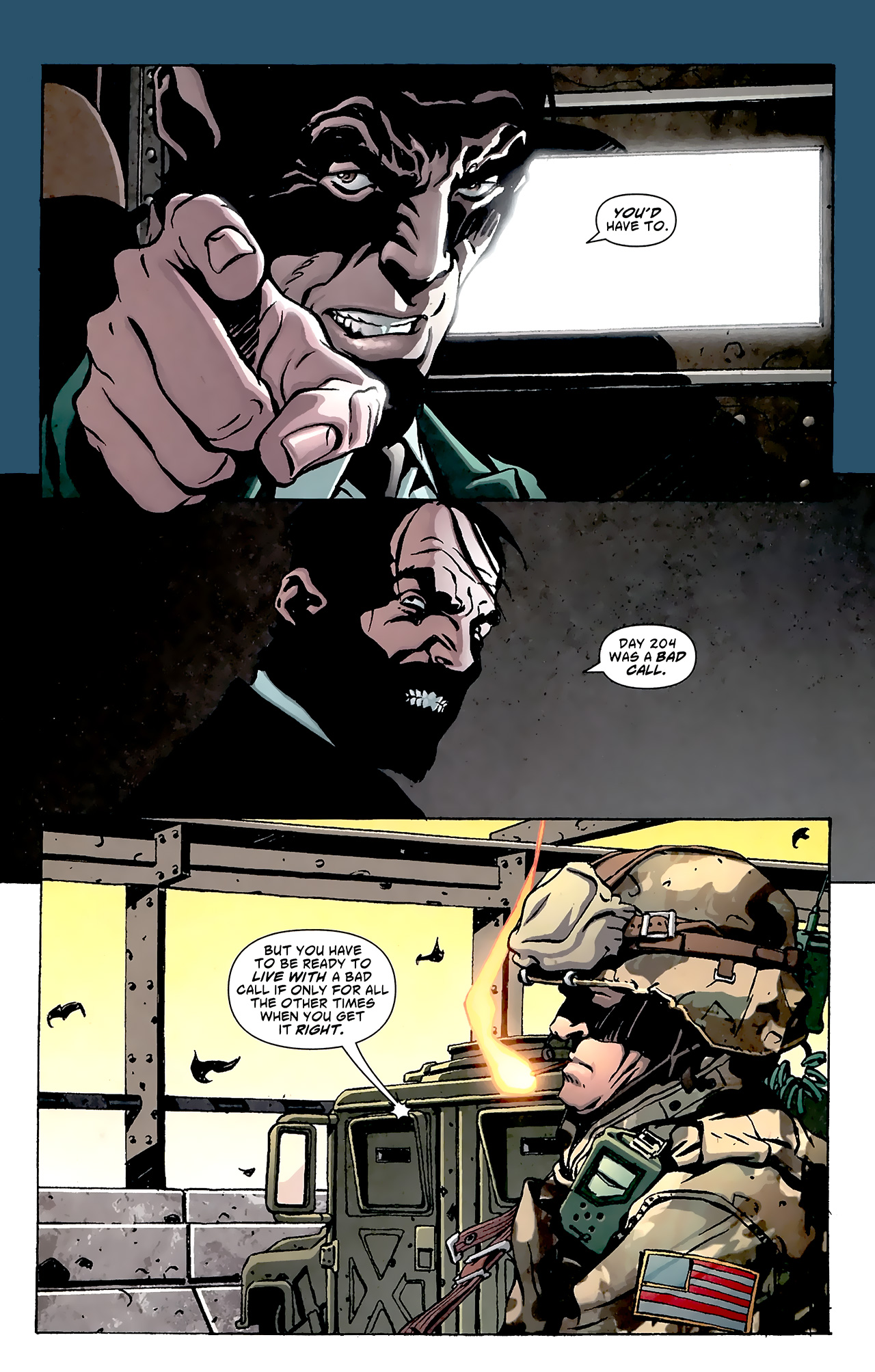 Read online DMZ (2006) comic -  Issue #21 - 15