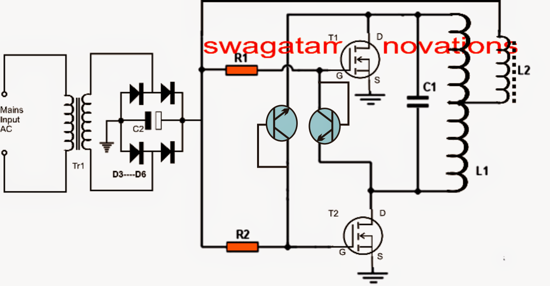 Simple Induction Heater Circuit - Hot Plate Cooker Circuit | Circuit