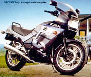 Honda CBX 750 F, a lendária 7 Galo - Notícias sobre veiculos