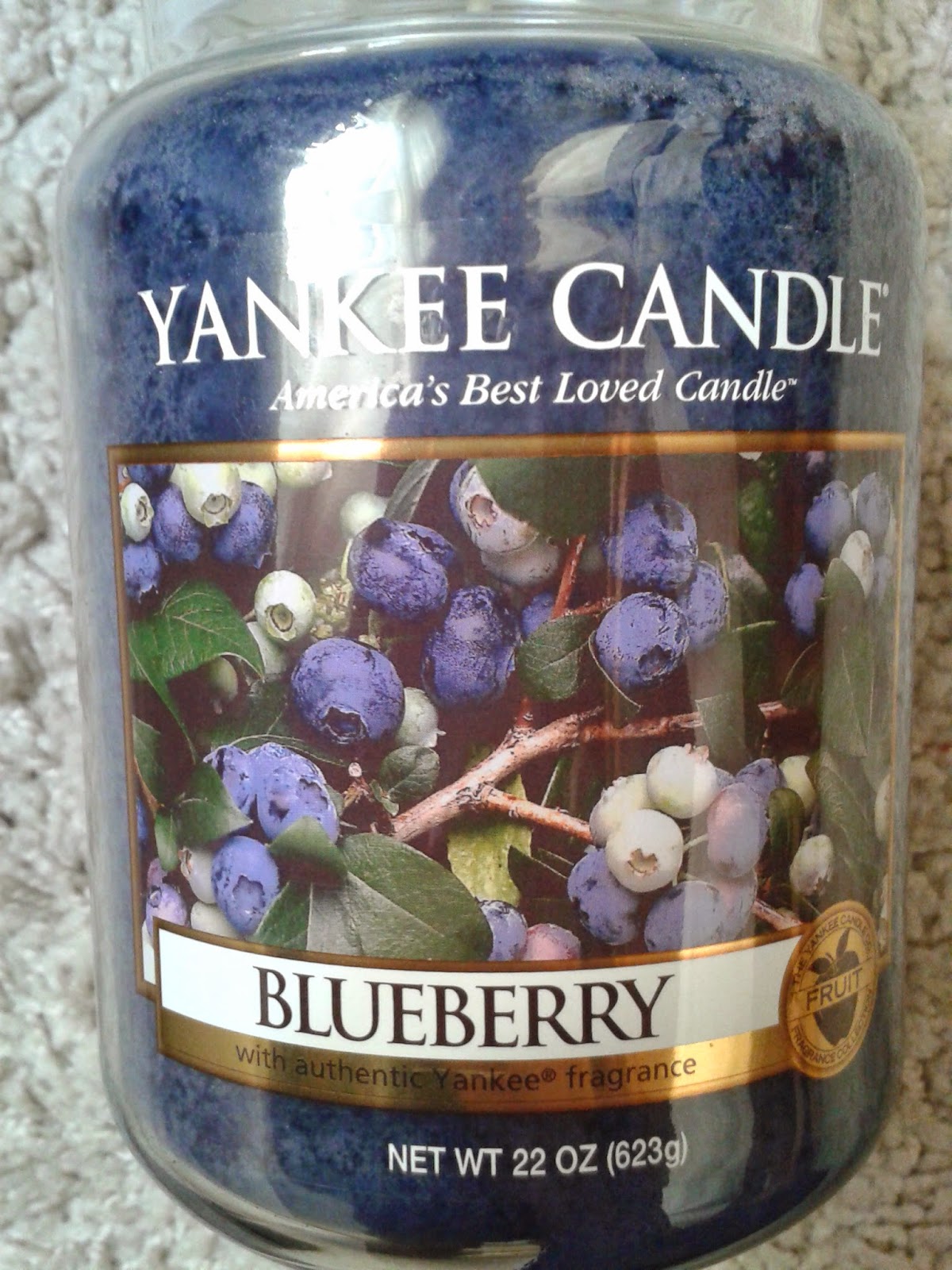 ♥ Aga w krainie czarów... Yankee Candle, Blueberry