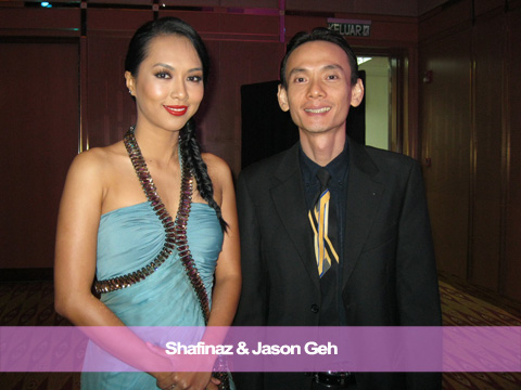 Shafinaz and Jason Geh