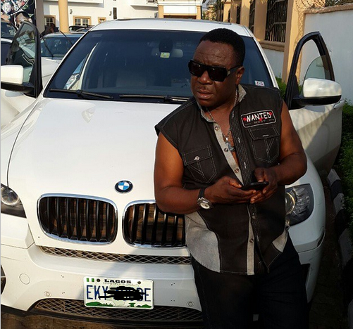 1 Photo: Mr Ibu shows off his BMW X6