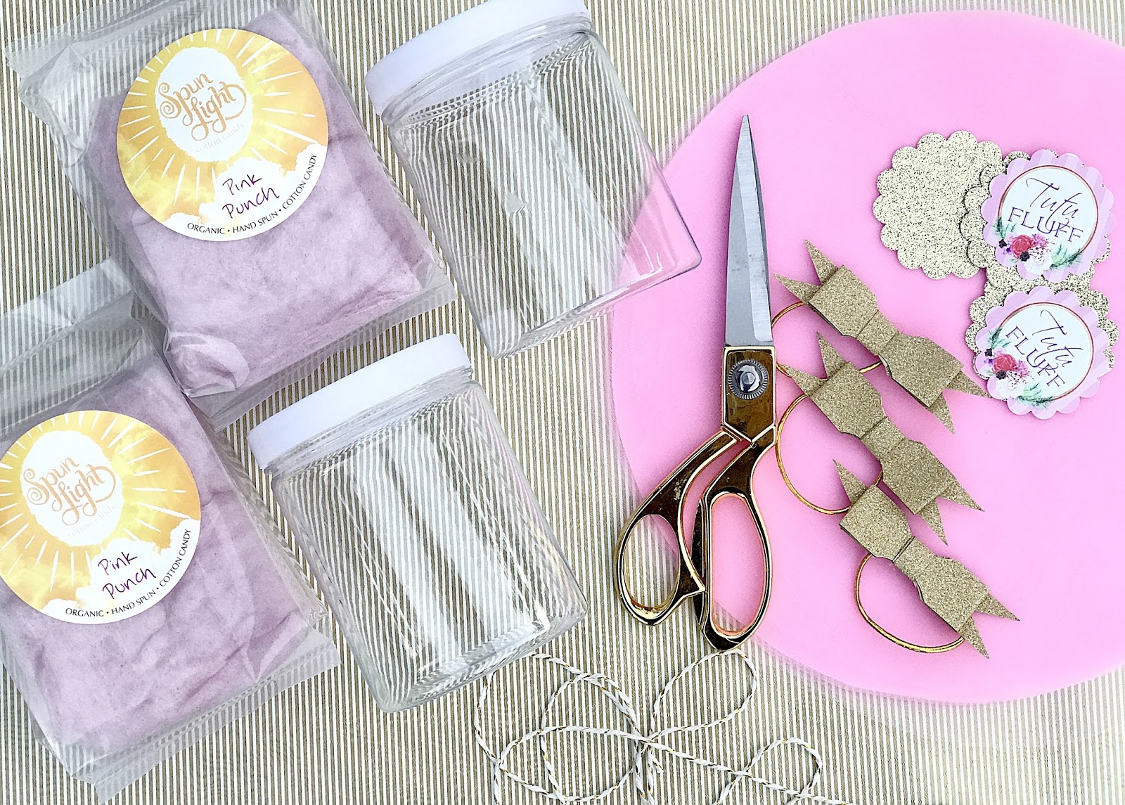 A Lovely Design "Tutu Fluff" Favor Jar DIY