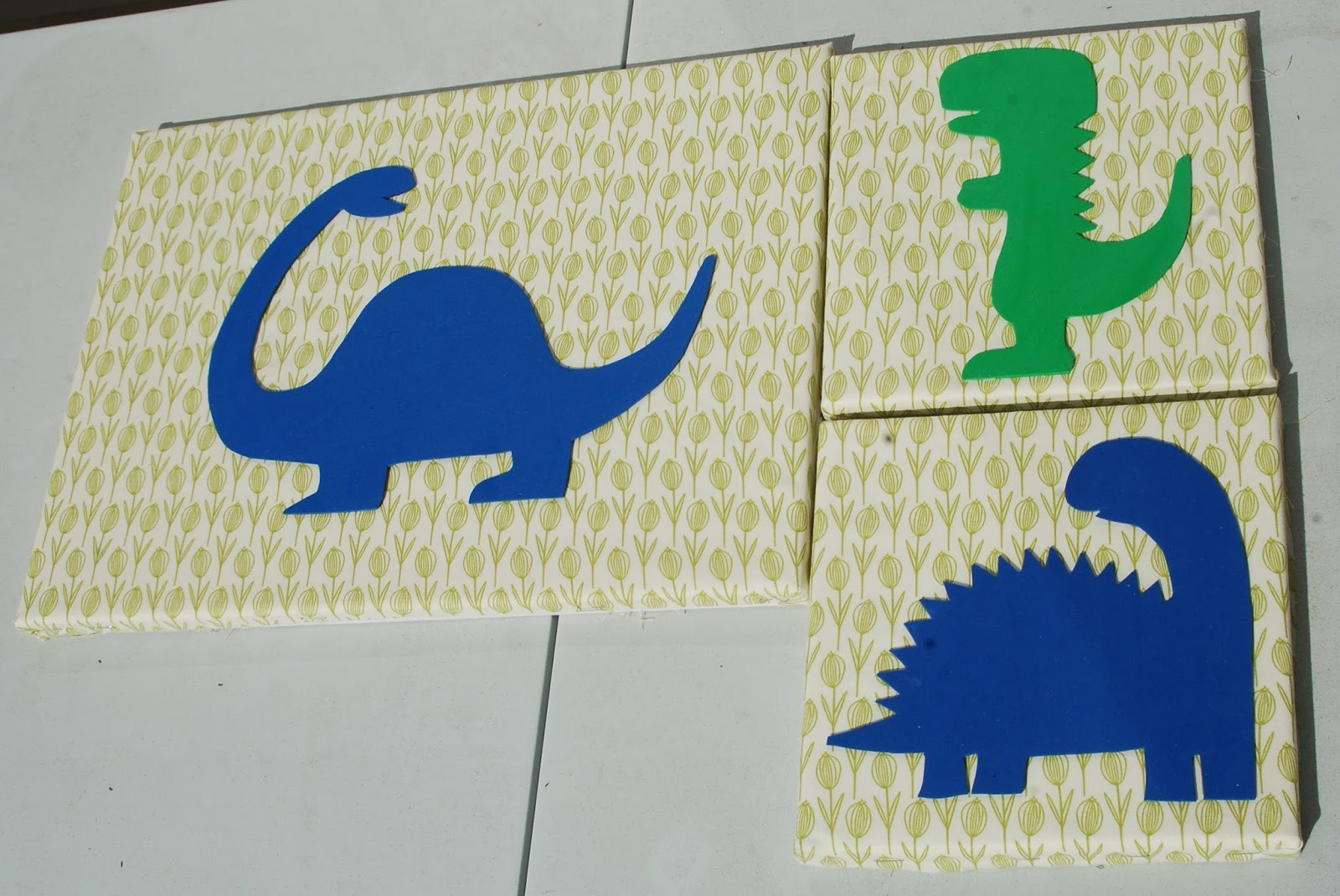 Tinker and Cook Dinosaur Wall Art