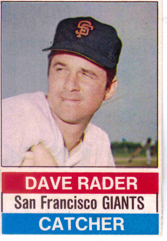 Project Baseball 1976: 1976 Hostess #21 - Dave Rader