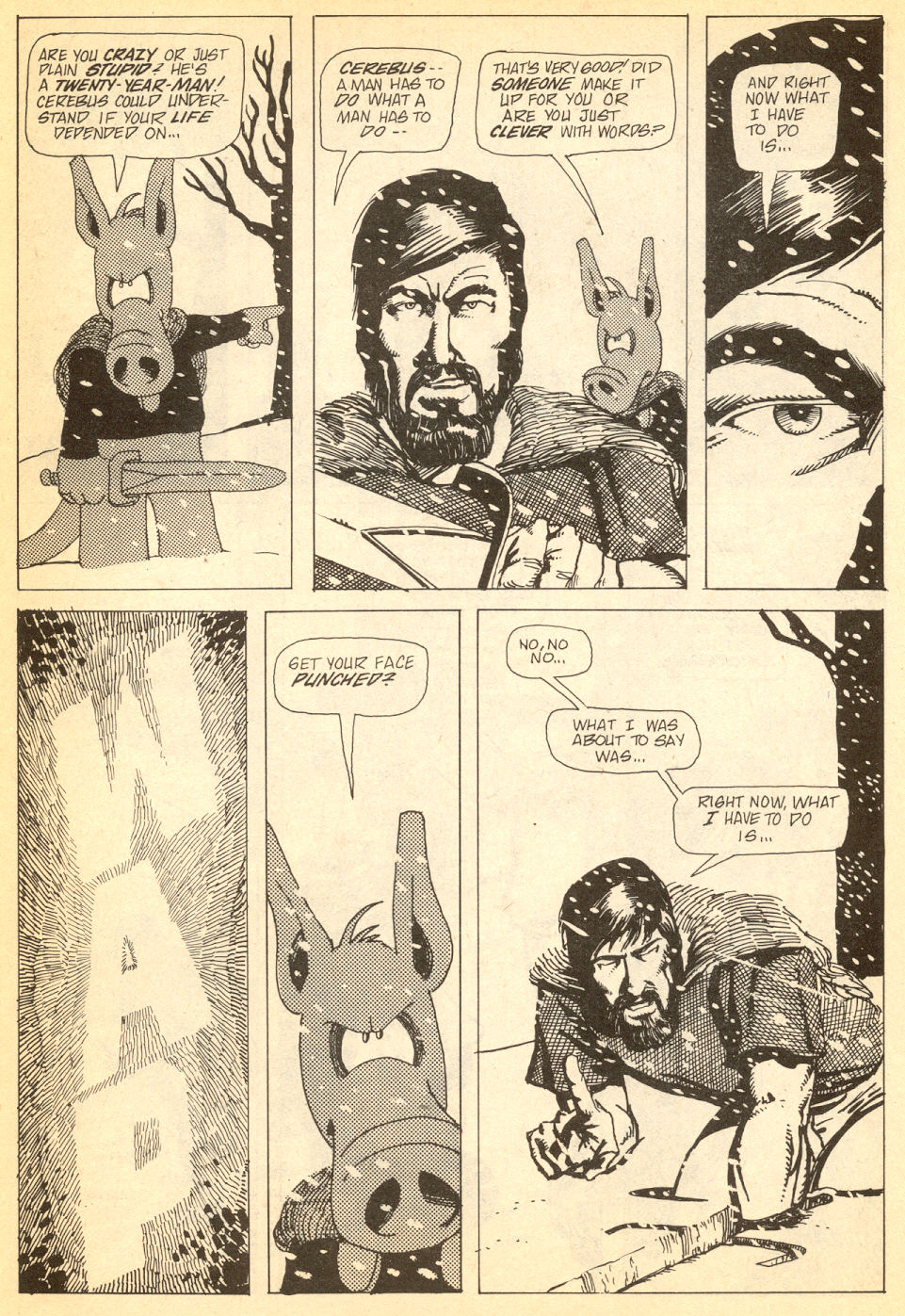 Read online Cerebus comic -  Issue #10 - 20