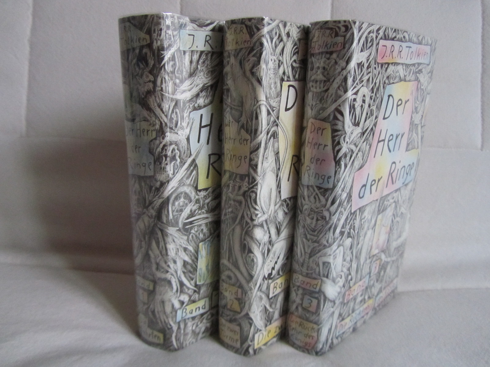 Tolkien Bücher Sammlung: Der Herr der Ringe - Büchergilde Gutenberg 1984