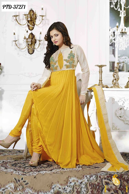 Drashti Dhami Anarkali Salwar Kameez