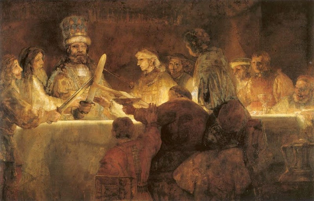 La conjuration de Claudius Civilis de Rembrandt, 1661-1662