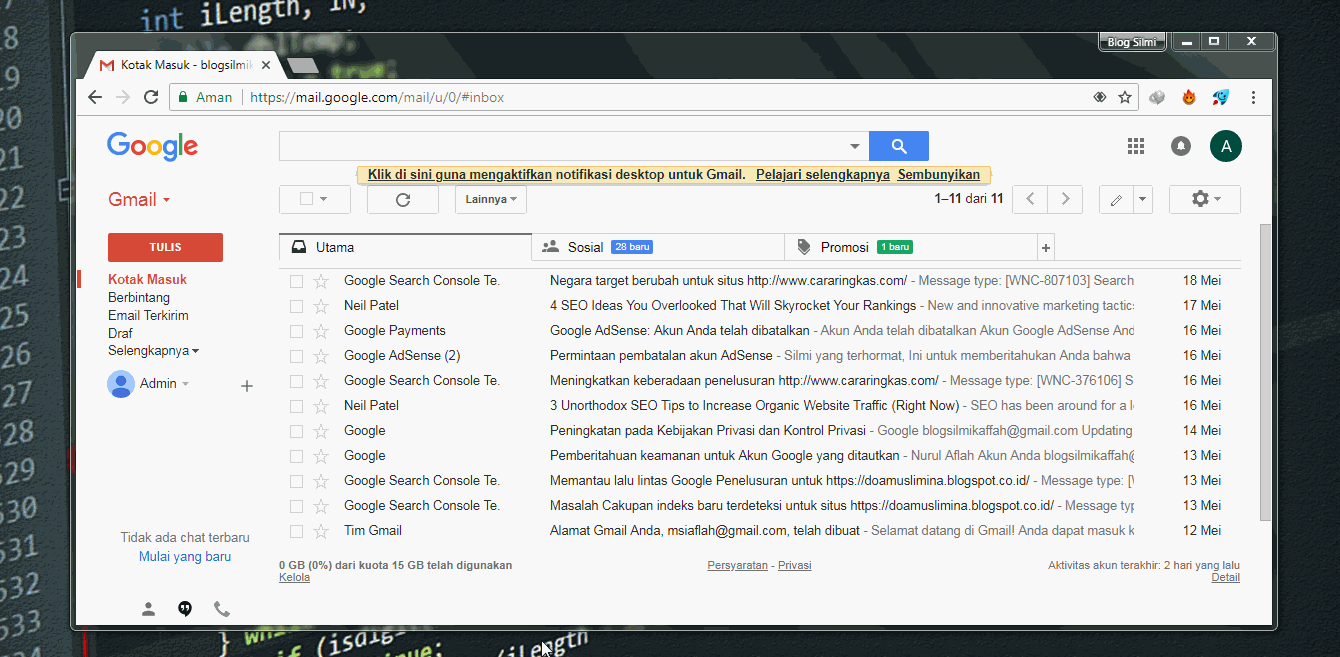 √ Cara Download File di Kotak Spam Gmail - Cara Ringkas