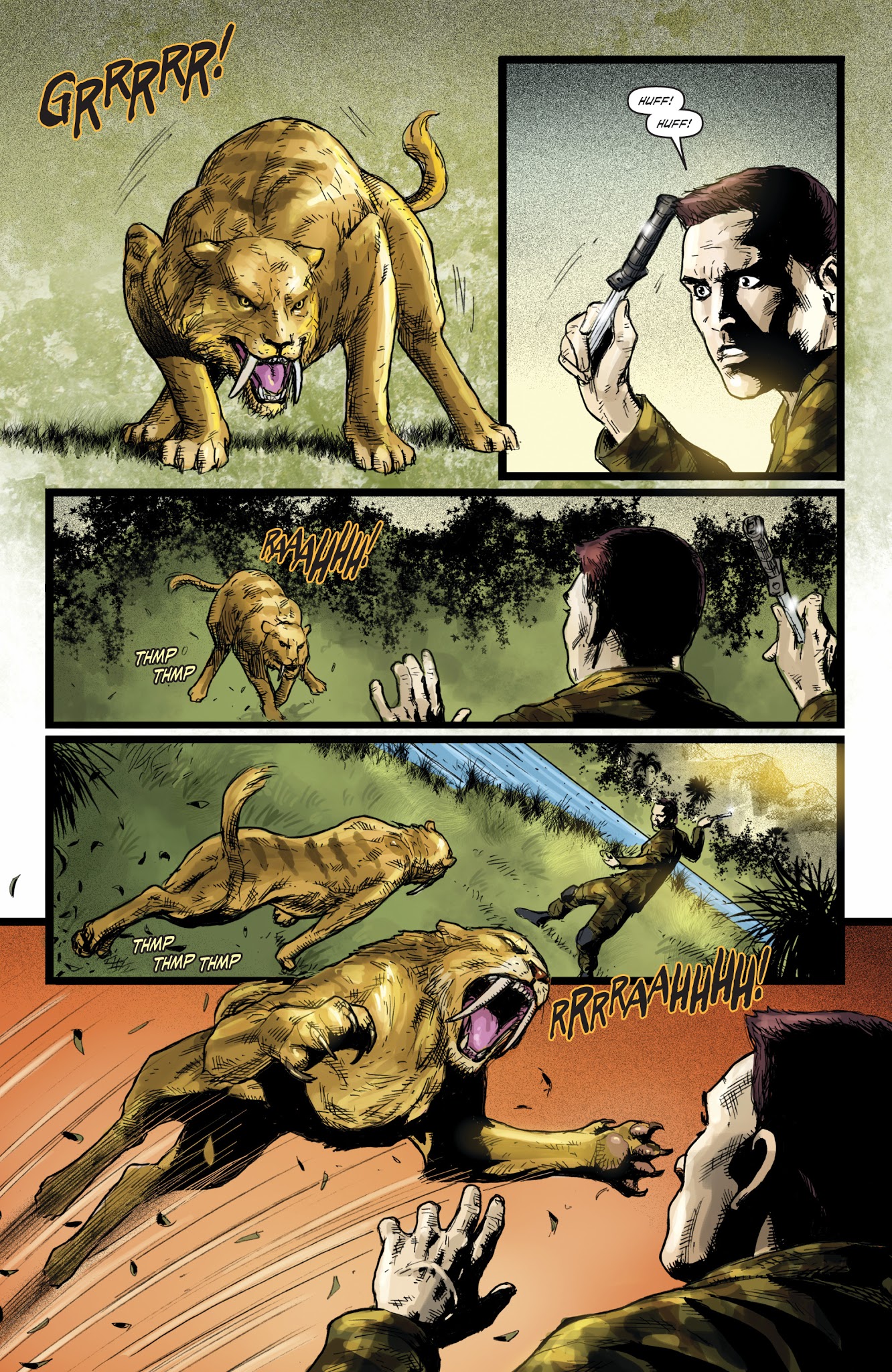 Read online Thun'da comic -  Issue # TPB - 23