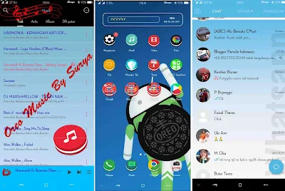 Theme OPPO Super Oreo For OPPO F5, F7, A83, A3S