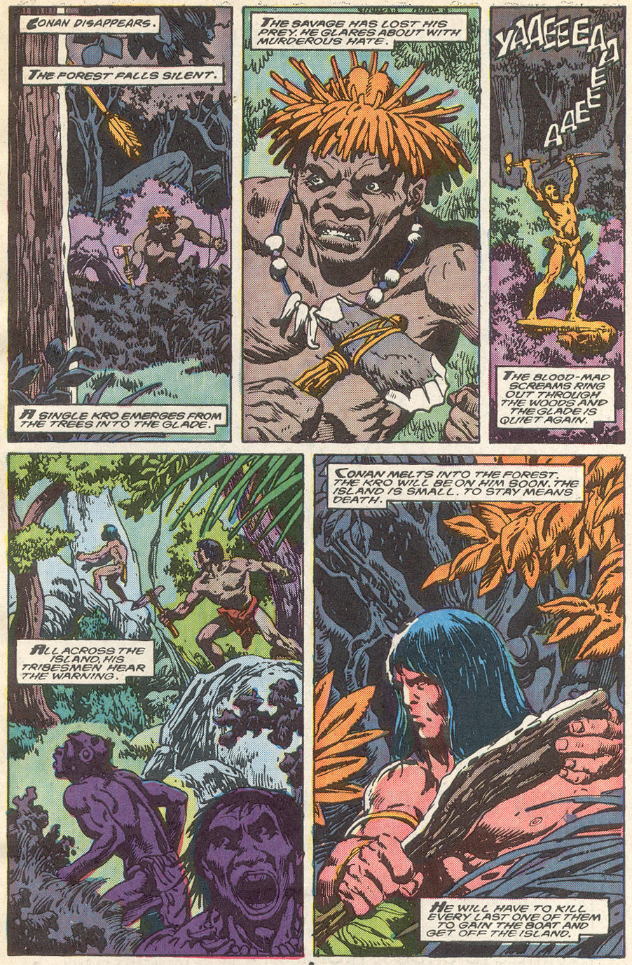 Read online Conan the Barbarian (1970) comic -  Issue #218 - 7