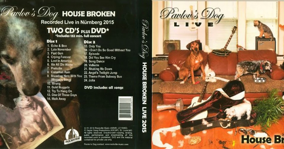 YOUDISCOLL Pavlov's Dog House Broken Live (2016)