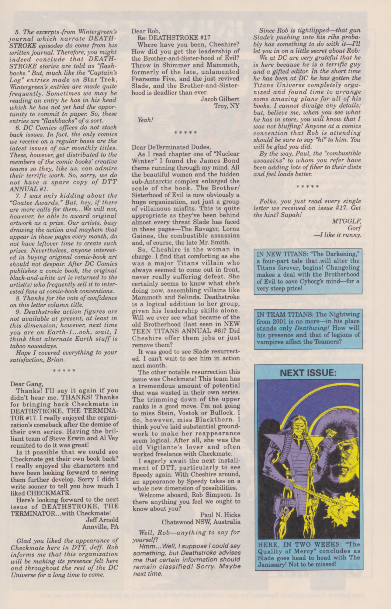 Read online Deathstroke (1991) comic -  Issue #22 - 28