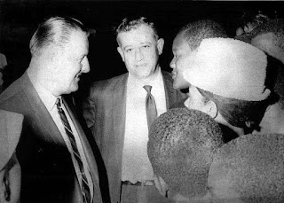 Mayor Tullio, along with the Police Chief, meeting with local Civil Rights (July 1967)