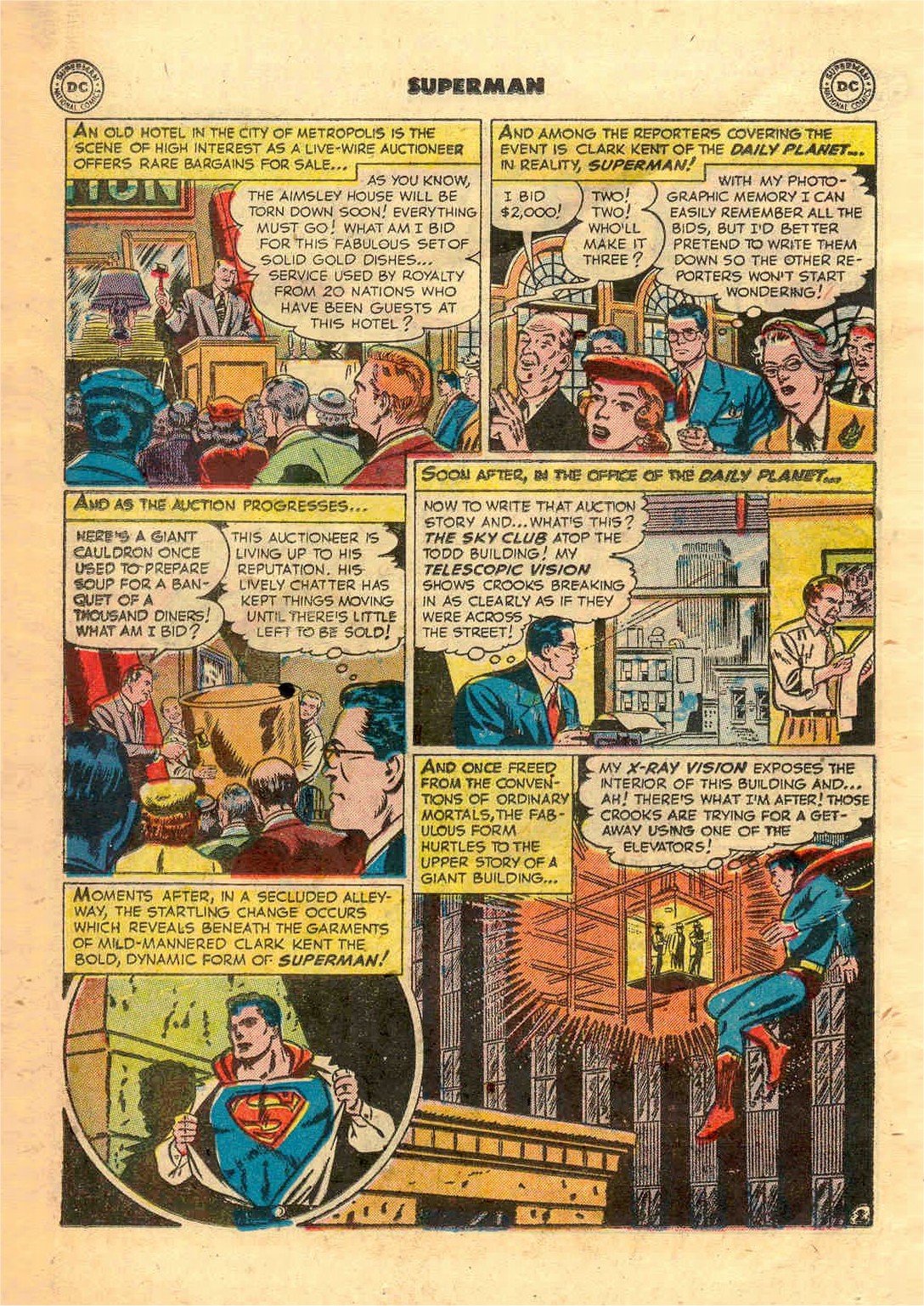 Read online Superman (1939) comic -  Issue #73 - 38