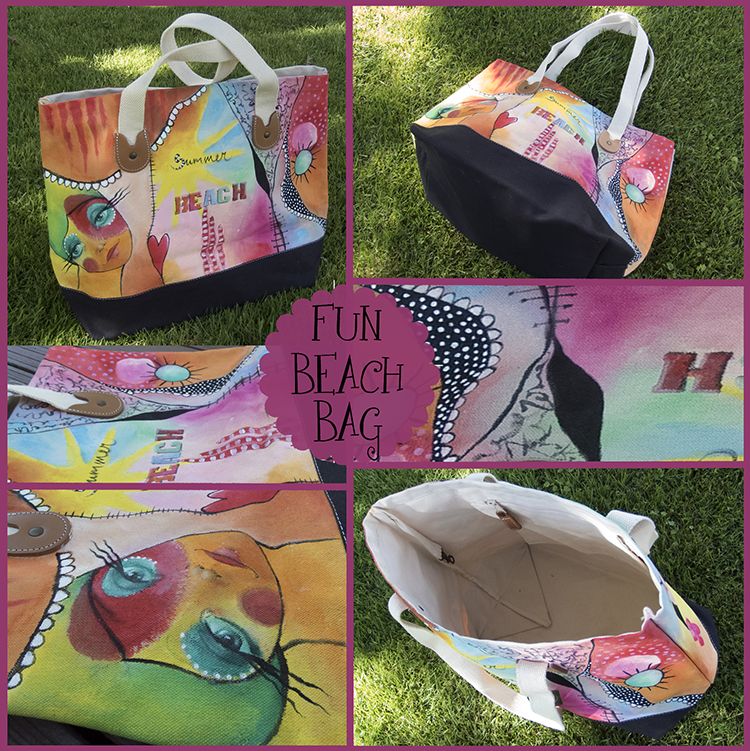 Young at Art Canvas Bag