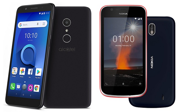 El Alcatel 1X y el Nokia 1 son los primeros con Android GO en llegar a Perú, planes y precios