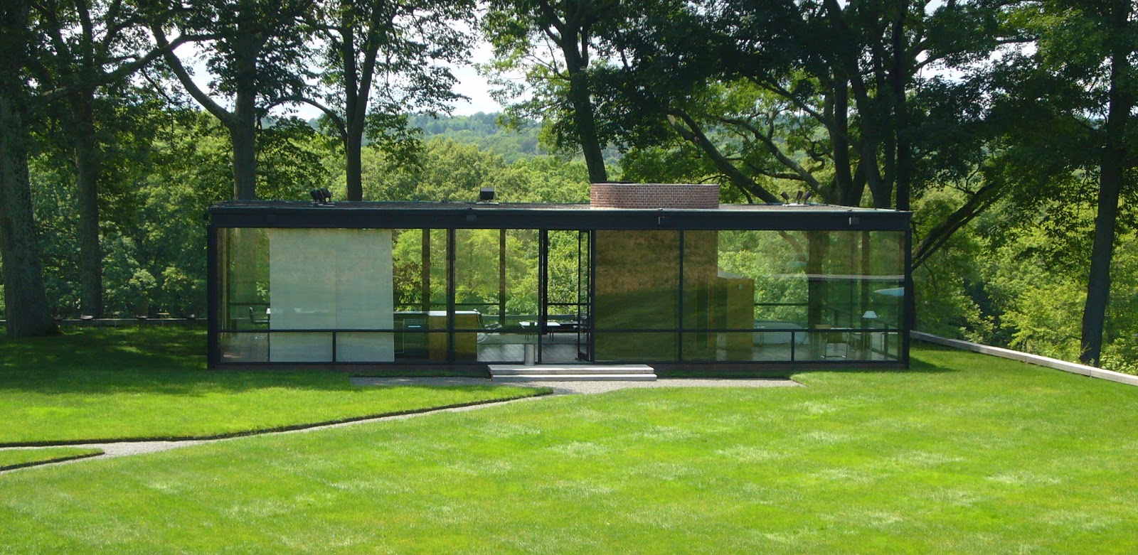 casa de cristal la casa de cristal de philip jonhson revista casa de cristal la casa de cristal de philip jonhson revista