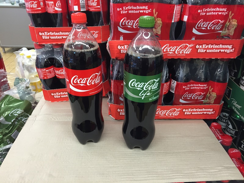 Lebe Leichter Blog Coca Cola In Grun