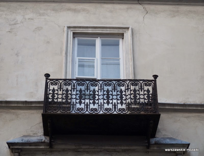 Warszawa Powiśle kamienica Mariensztat balkon