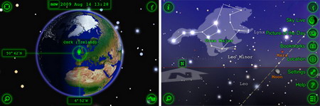 Star Walk iPhone app updated to feature Gyroscope Support on iPhone 4
