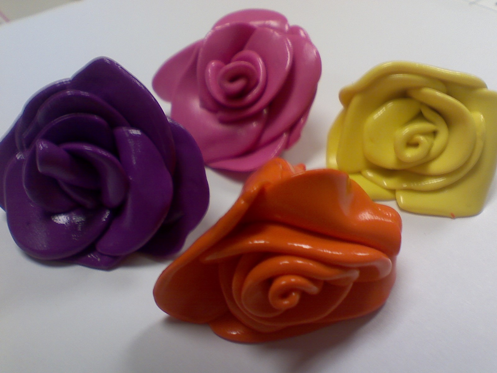 Esqueda Ink Silly Putty "sculptures"