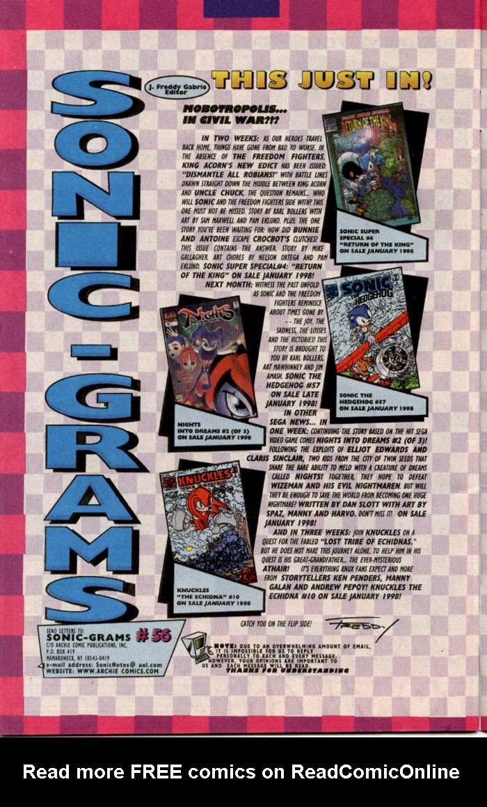 Sonic The Hedgehog (1993) issue 56 - Page 27
