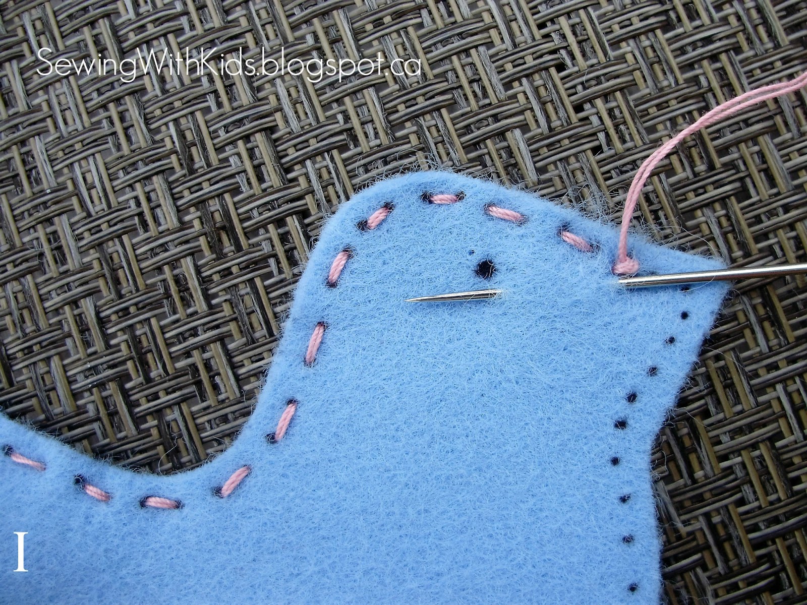 Sewing with Kids How to Sew a Lock Stitch, Technique 2 The Surgical Knot