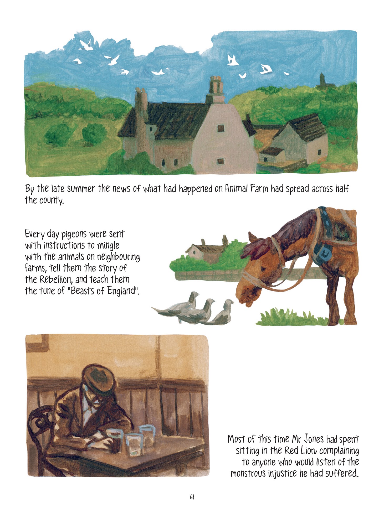 Read online Animal Farm: The Graphic Novel comic -  Issue # TPB (Part 1) - 54