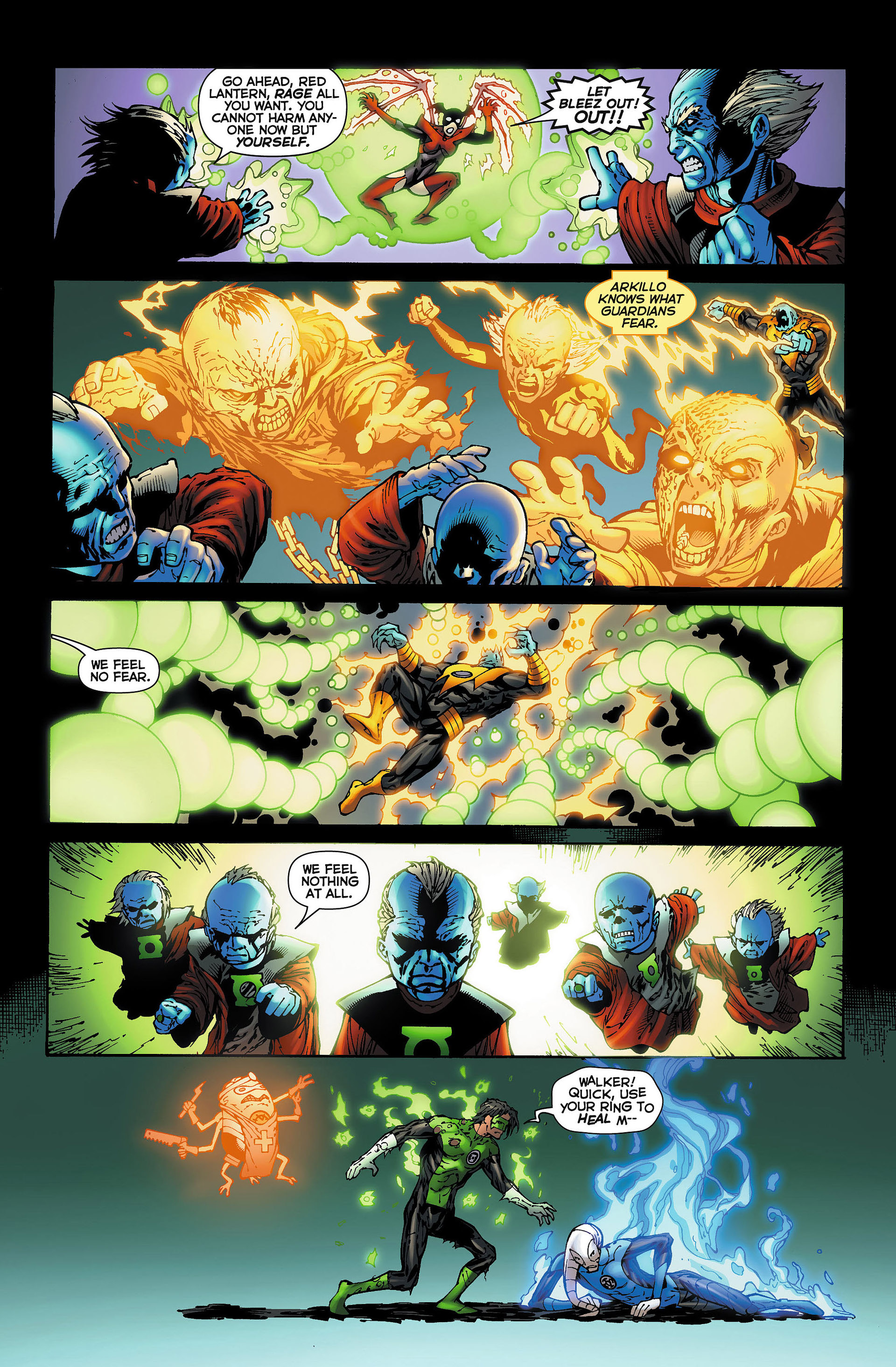 Read online Green Lantern: New Guardians comic -  Issue #3 - 16