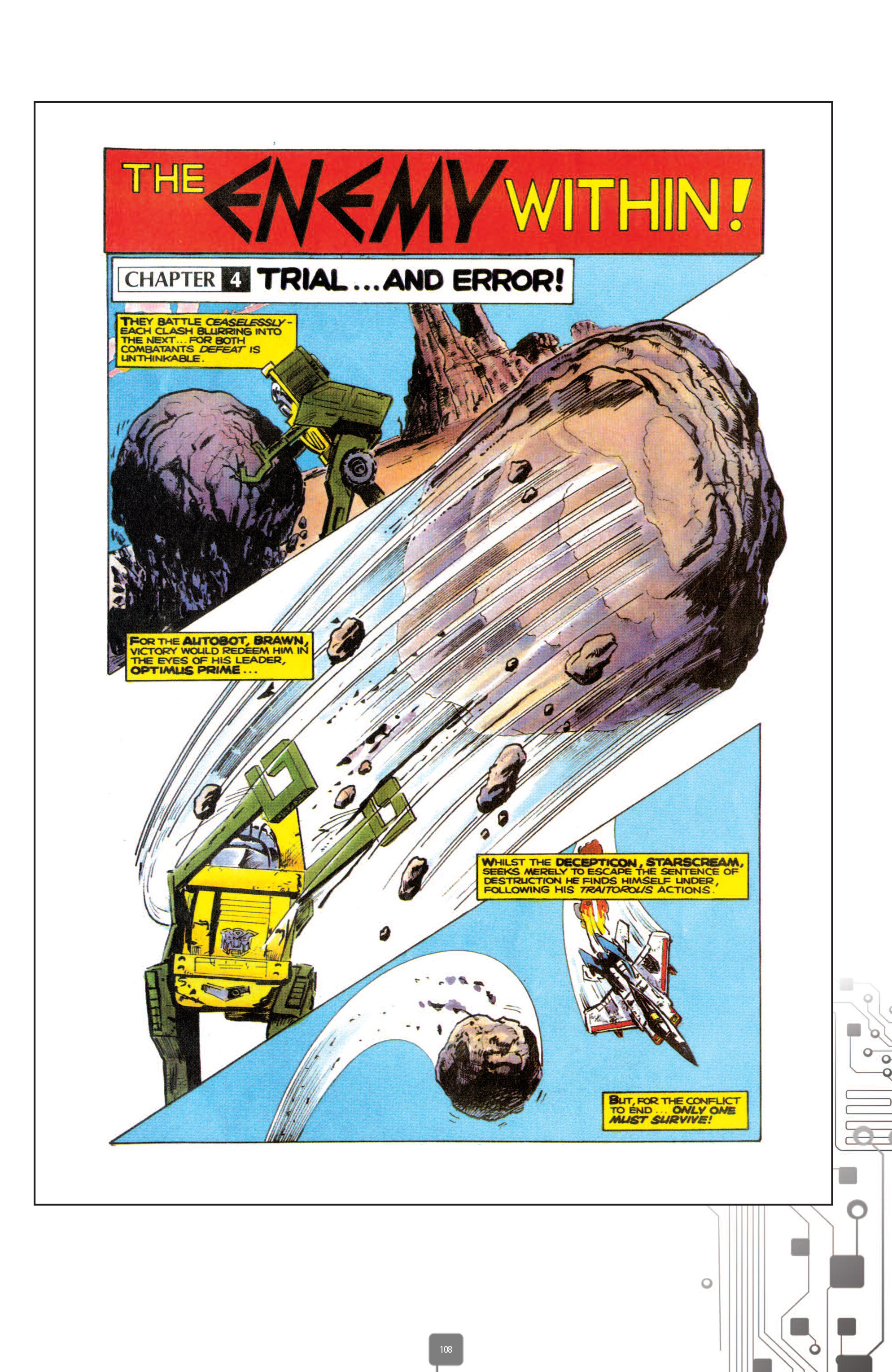 Read online The Transformers Classics UK comic -  Issue # TPB 1 - 109
