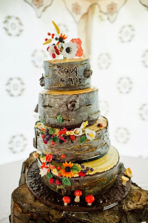 boda eco bosque inglés lesbianas tarta boda arbol