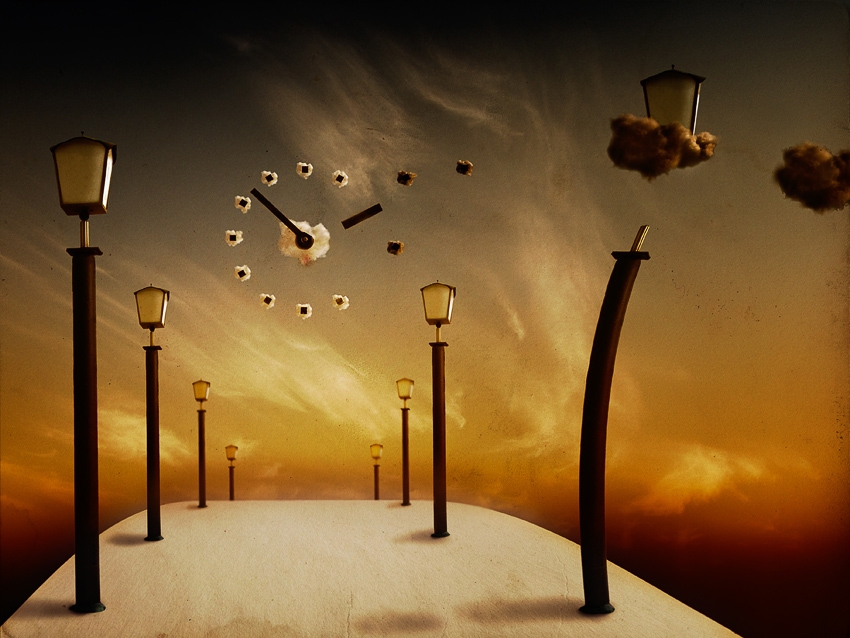 01-Here-at-the-end-of-time-Peter-Cakovsky-Photo-Manipulations-Create-Surreal-Scenes-www-designstack-co