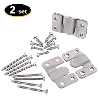 mount flush bracket furniture headboard hangers hardware heavy screws interlocking hook clips duty stainless sets frame steel experts according