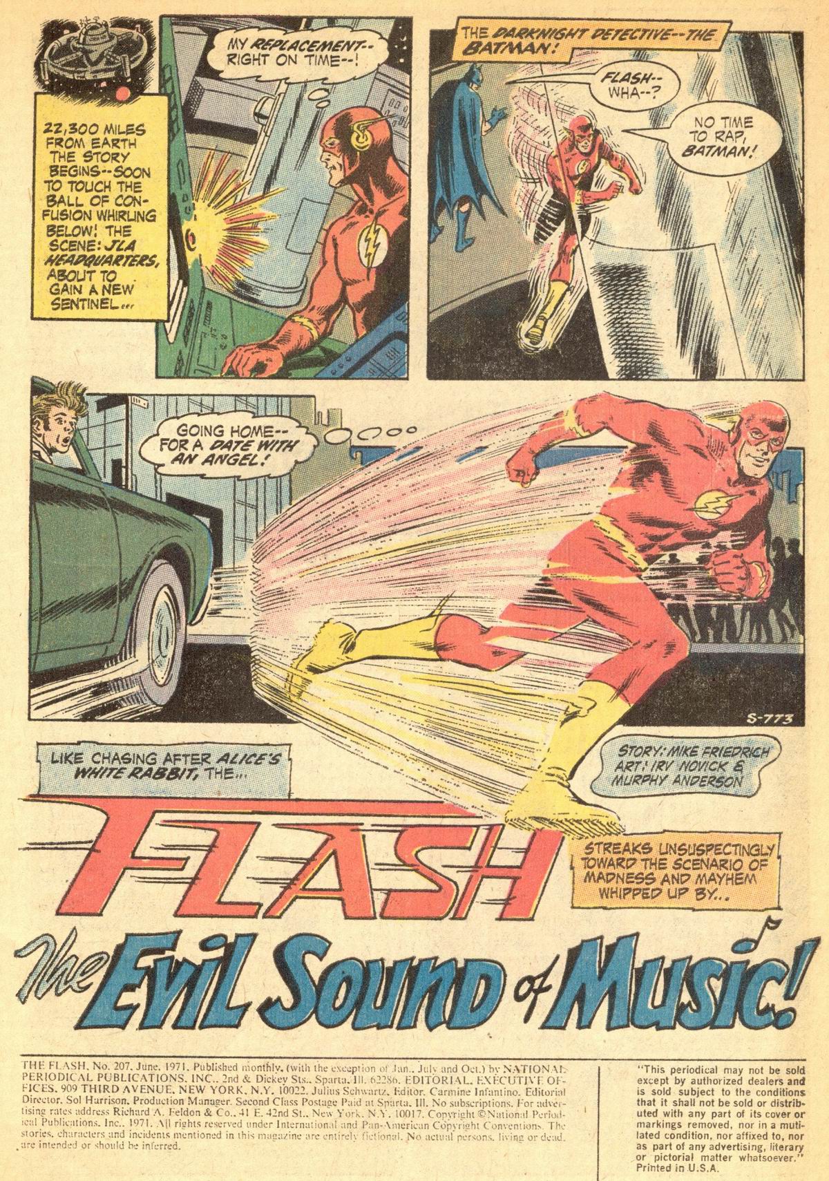 Read online The Flash (1959) comic -  Issue #207 - 3