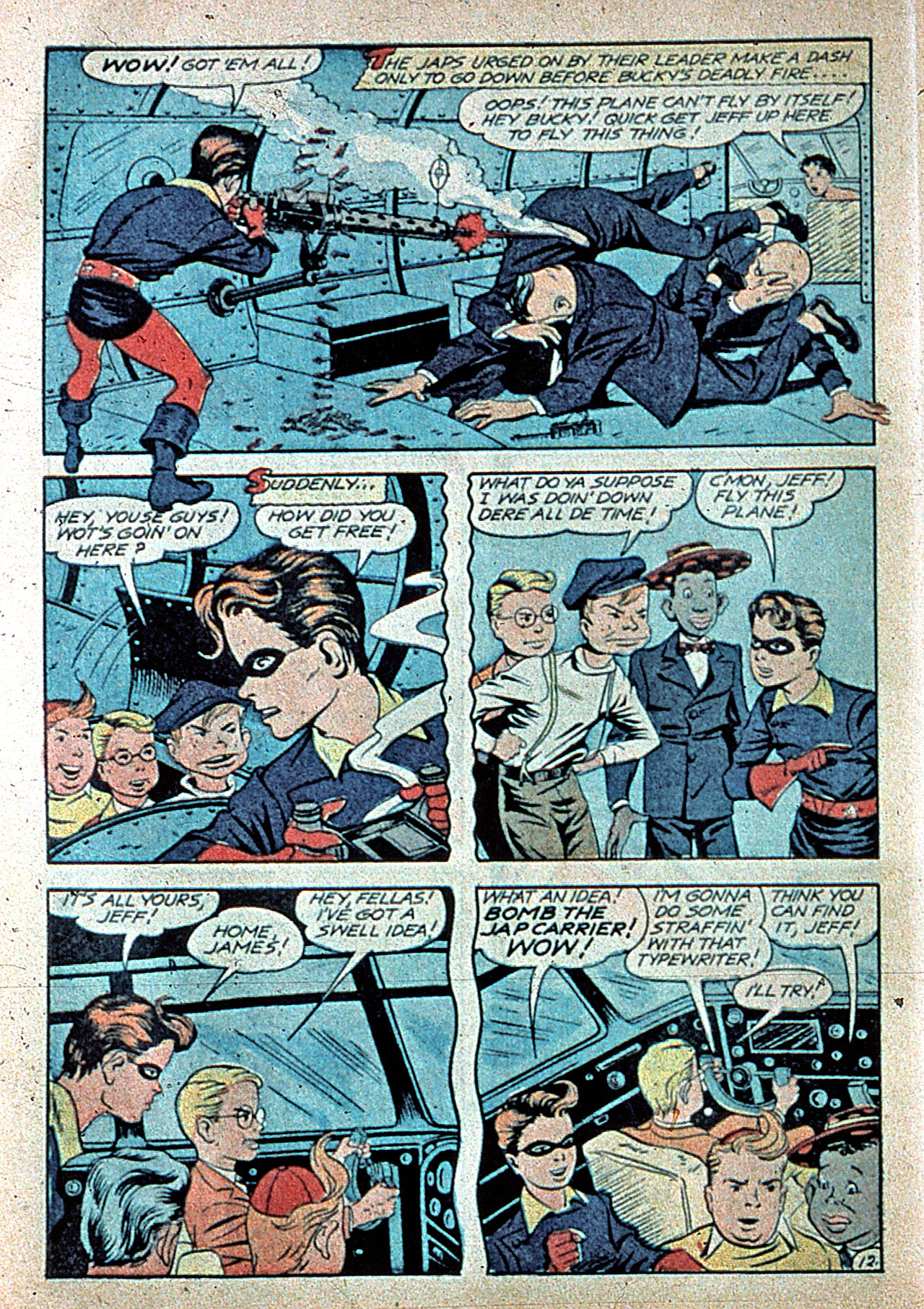 Read online Young Allies Comics comic -  Issue #11 - 113