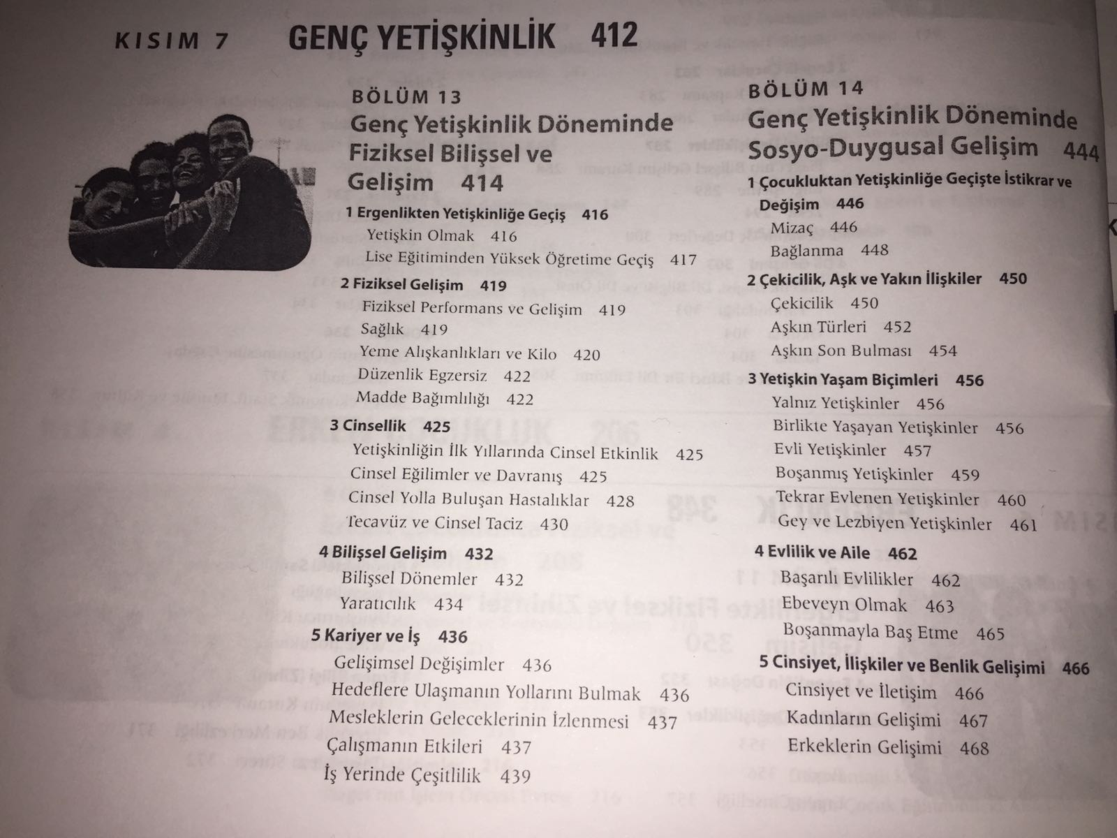 Yasam Boyu Gelisim Genc Yetiskinlik Bolumu Ozet Rehberlik Danismanlik Egitim Ve Dahasi