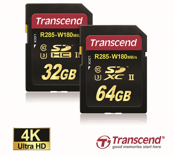 Transcend SDHC/SDXC UHS-II Class 3 SD Card