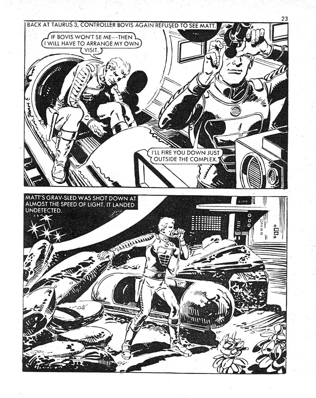 Read online Starblazer comic -  Issue #5 - 23
