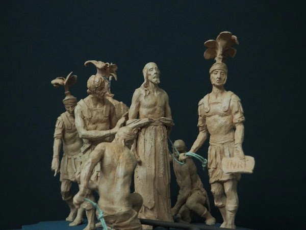 La Malagueña Zamarrilla constata nuevos avances en la ejecución de su nuevo misterio La Malagueña Zamarrilla constata nuevos avances en la ejecución de su nuevo misterio