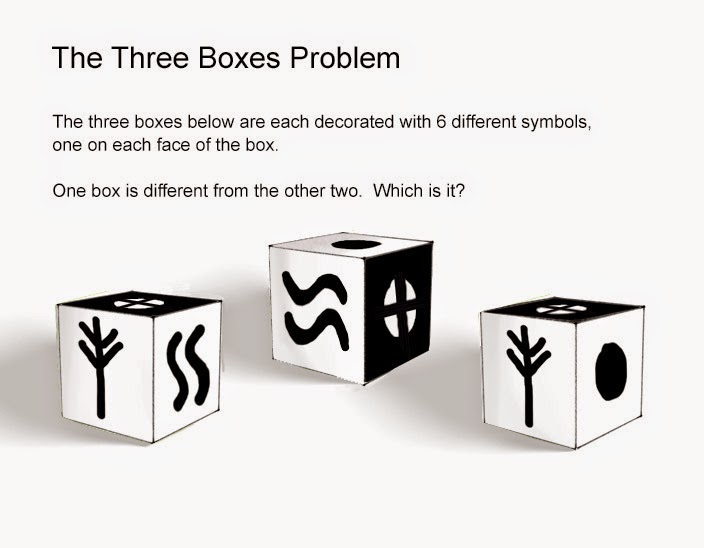 1001 Math Problems Three Boxes Problem