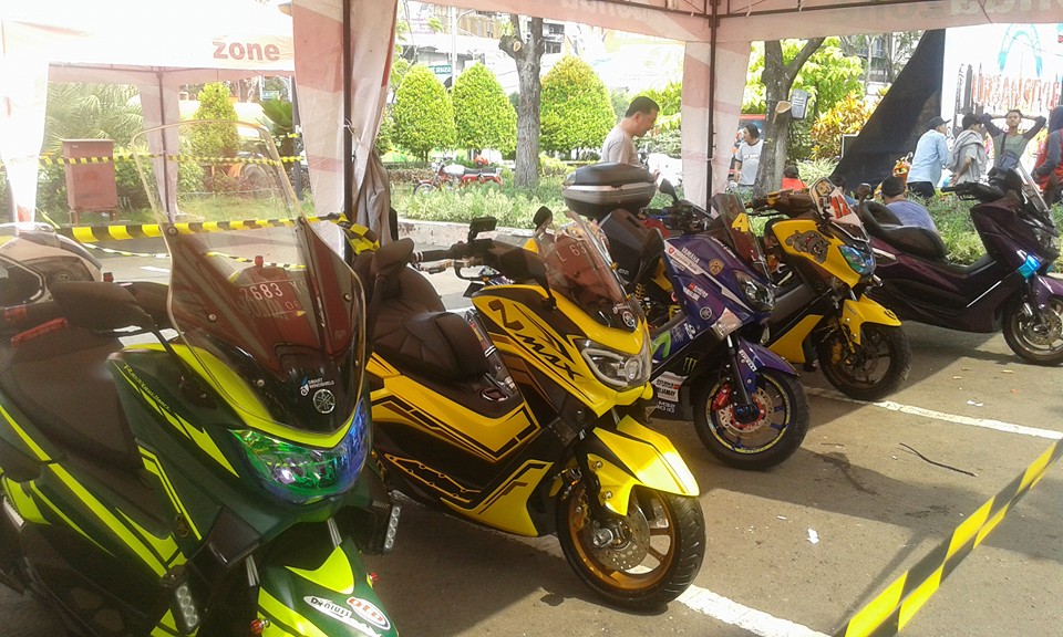  Modifikasi  Ringan  Yamaha NMax  Monster Racing di Urban 