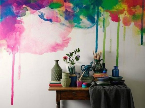 15 técnicas de pintura para paredes decorativas con efectos - Mil Ideas de  Decoración